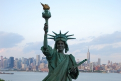 Statue of Liberty Living Statue for July 4th