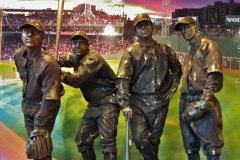 Baseball Living Statues