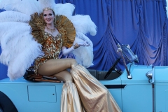 Gold Showgirl Stilts